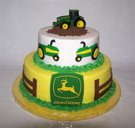 john deere tractor cake ideas